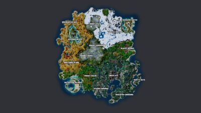 fortnite chapter 4 season 4 map