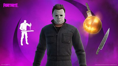 fortnite michael myers skin and cosmetics bundle